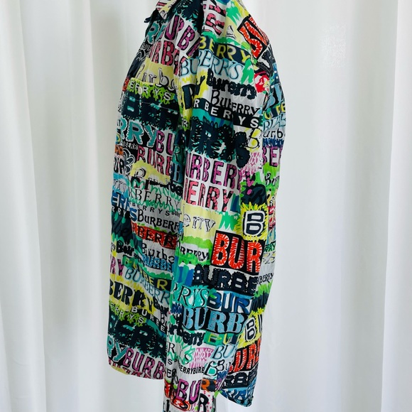 Authentic Burberry cotton button shirt Unisex Limited edition. - Picture 2 of 10